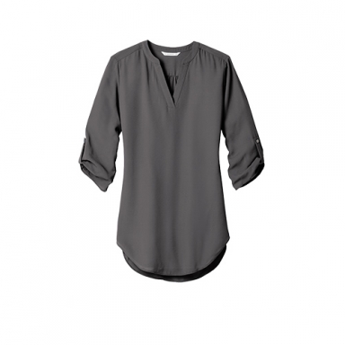 Ladies 3/4-Sleeve Tunic Blouse